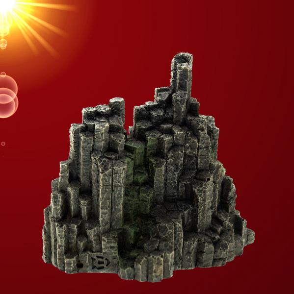 Aquarium Deko LAVA SÄULEN Terrarium Dekoration Zubehör Felsen