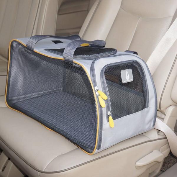 Hunde Katze bis 6 kg NOBBY GEPOLSTERTE REISETASCHE Tragetasche Auto Transportbox