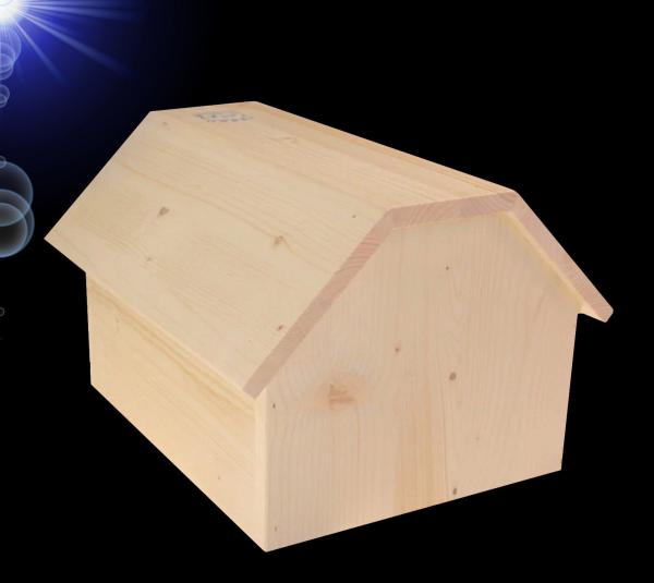 Nager HOLZ ZWERGKANINCHEN MEERSCHWEINCHEN HAUS Zubehör Nest Kaninchen