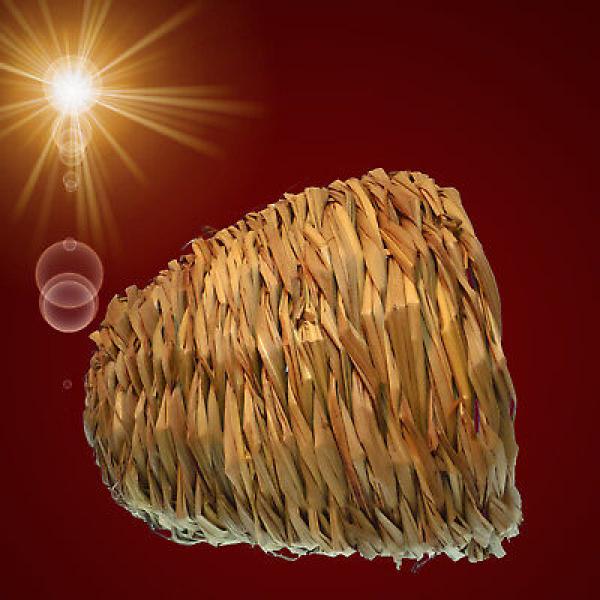 GRAS NEST HÖHLE Nager Zubehör Hamster Meerschweinchen Haus Spielzeug Haus