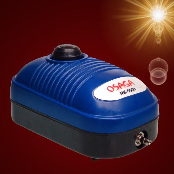 Aquarium Teich Deko BELÜFTERPLATTE 8cm SET ➕ LUFTPUMPE Sprudler ➕ Zubehör