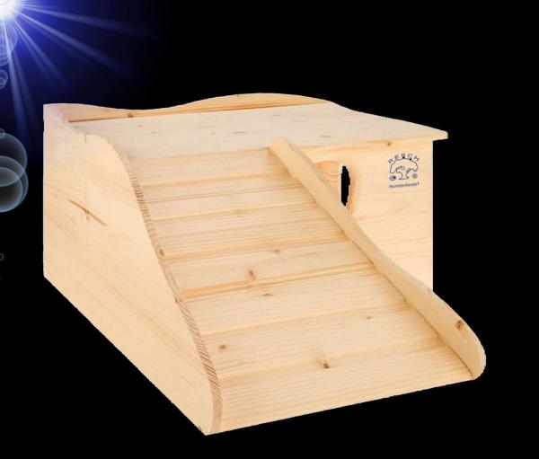 Nager HOLZ ZWERGKANINCHEN MEERSCHWEINCHEN HAUS Zubehör Nest Kaninchen