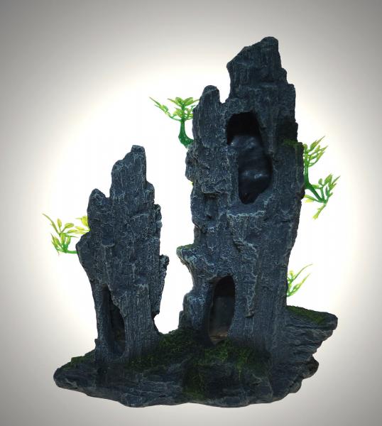 Aquarium Deko !! GROßES HÖHLEN SET !! Felsen Terrarium Zubehör Dekoration
