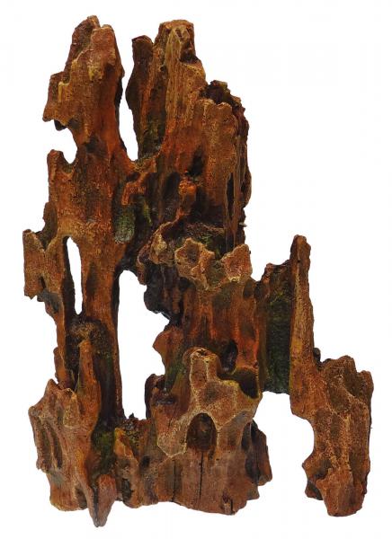 Aquarium Deko WABEN " HOLZ " Stein Terrarium Dekoration Zubehör Garnelen