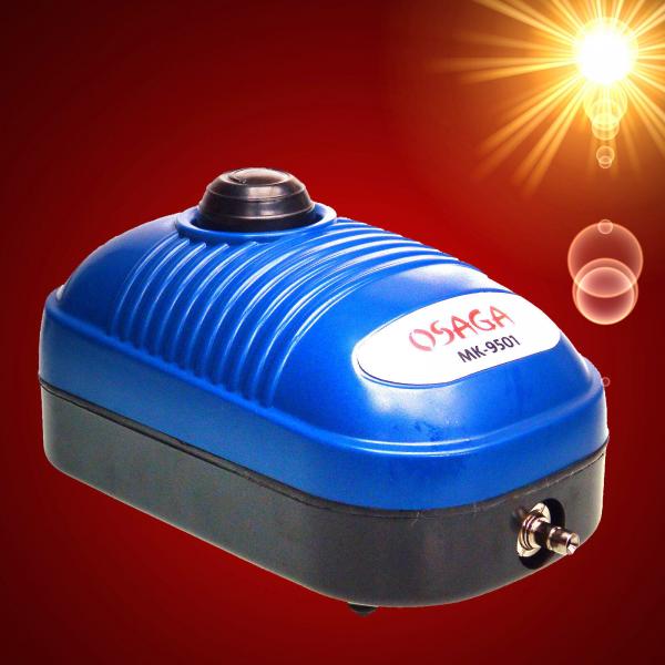 Aquarium Deko 2-faches AUSSTRÖMER ➕ LUFTPUMPE ➕ Zubehör Sprudler Luftstein