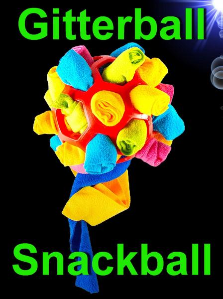 Hunde Spielzeug GITTERBALL SNACKBALL 14 cm Ø Schnüffelball Rollerball