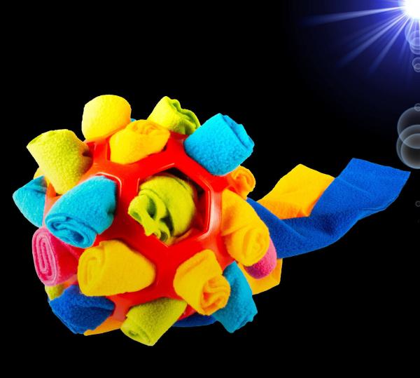 Hunde Spielzeug GITTERBALL SNACKBALL 14 cm Ø Schnüffelball Rollerball