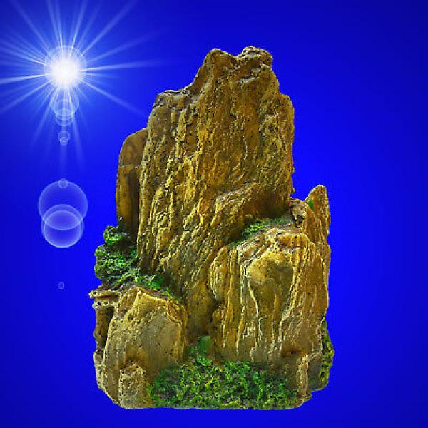 Aquarium Deko STOLLEN HÖHLE Gebirge Barsche Terrarium Dekoration Zubehör