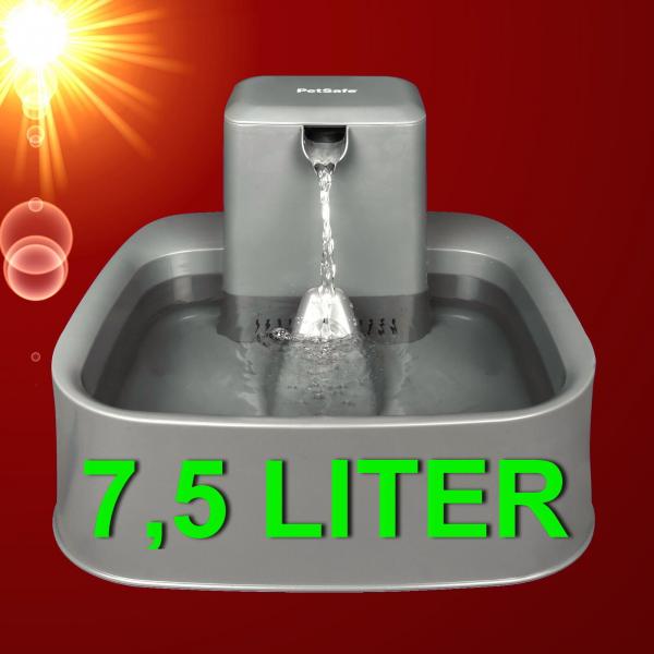 PetSafe Drinkwell® TRINKBRUNNEN 7,5 LITER FÜR GROßE HUNDE Haustiere Napf