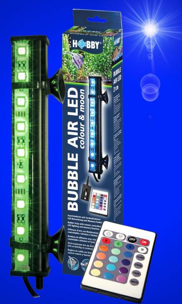 Aquarium Deko AUSSTRÖMERLEISTE ➕ LED ➕ FERNBEDIENUNG ➕ LUFTPUMPE Zubehör