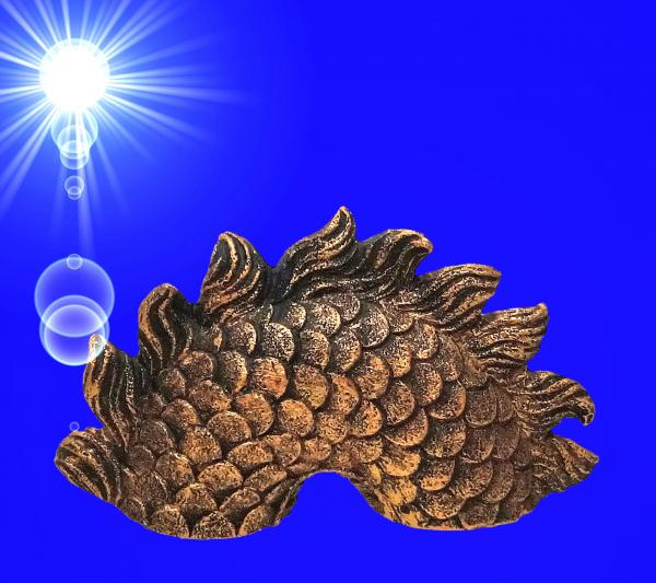 Aquarium Deko 3-teiliges NESSY FIGUR Dekoration Terrarium Zubehör Drachen