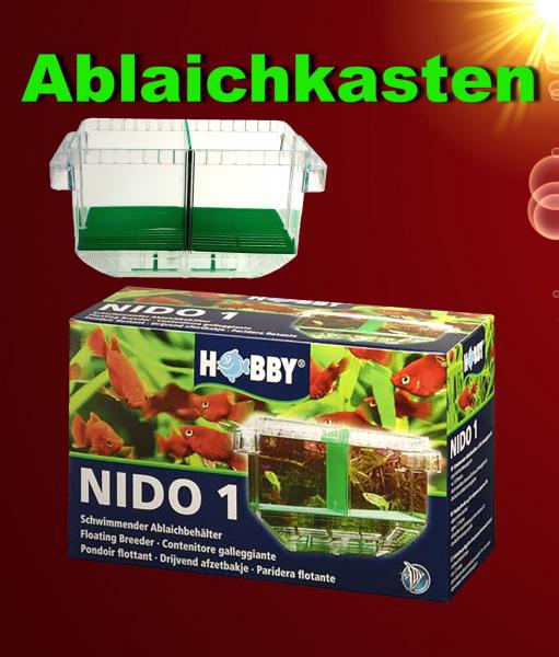 Aquarium ABLAICHKASTEN HOBBY "NIDO 1 "Aufzuchtsbecken Zubehör