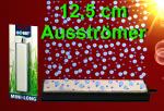 Aquarium Deko 12,5 cm AUSSTRÖMER "MINI LONG" Luftpumpe Zubehör Luftstein