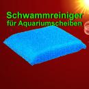 Aquarium SCHWAMMREINIGER Reinigungskissen Zubehör Schaber Algenentferner