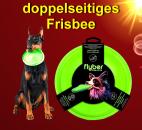 doppelseitiges Frisbee Hunde SCHWIMMENDES APPORTIESPIELZEUG ! Wurfscheibe