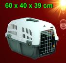 Hunde Katze Nager TIER TRANSPORTBOX SKUDO Gr.2 Flugbox Reise Auto Kennel