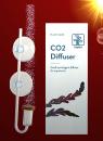 Aquarium CO2 DIFFUSER Wasserpflanzen Blasenzähler Kohlendioxid Zerstäuber
