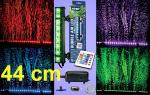 44cm !! LED AUSSTRÖMERLEISTE ➕ LUFTPUMPE ➕ FERNBEDIENUNG Aquarium Deko Zubehör
