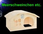Nager HOLZ MEERSCHWEINCHEN HAUS Nagerhaus Zubehör Nest Degus Ratten