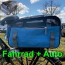 Hunde Katze bis 8 kg FAHRRADTASCHE auch fürs AUTO PACKTASCHE Transportbox