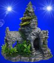 Aquarium Deko TEMPEL HAUS ANKOR WAT Terrarium Dekoration Höhle Zubehör