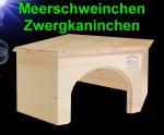 Nager ECK HOLZ ZWERGKANINCHEN MEERSCHWEINCHEN HAUS Zubehör Nest Kaninchen