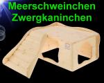 Nager HOLZ ZWERGKANINCHEN MEERSCHWEINCHEN HAUS Zubehör Nest Kaninchen