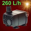 WASSERPUMPE 260 L/h Aquarium Zubehör Springbrunnenpumpe Zimmerbrunnenpumpe